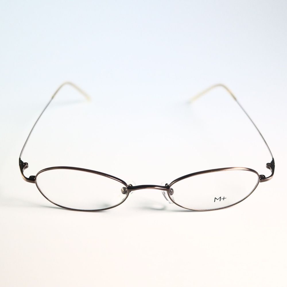 M+ mod.11 COPPER 48 19 140 full rim oval cat eye slim eyeglasses glasses N14
